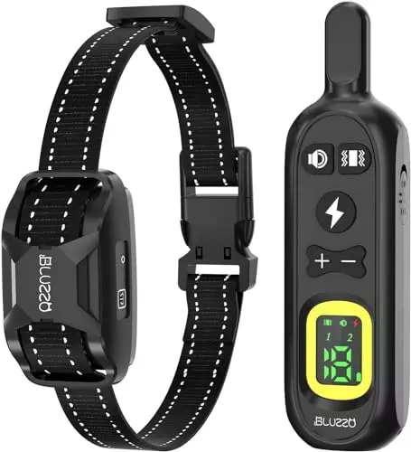 Dog Training Collar with 8 Beep Modes, Dog Shock Collar with 8 Levels of Beep, Vibration, Shock Modes, Waterproof Electric Dog Collar for Small Medium Large Dogs