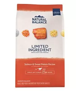 Natural Balance Limited Ingredient Adult Grain-Free Dry Dog Food, Salmon & Sweet Potato Recipe, 24 Pound (Pack of 1)