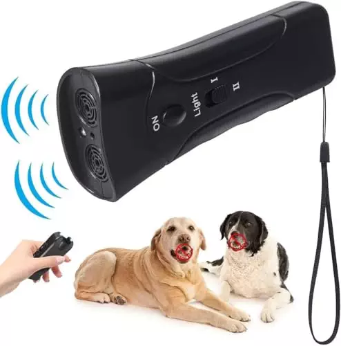 Gtrwadd Vet Teck Bark Stopper, Vet Teck Anti Barking Remote, Petstunick Dog Trainer, Dog Anti Barking Device 150 Ft Remote Control for Training Deterrent (1 PC)