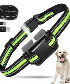 Citronella Bark Collar for Dogs, [No Citronella Refill] Level 2 Sensitivity & Spray Adjustable Citronella Dog Collar, Spray Dog Collar for L/M/S Dogs