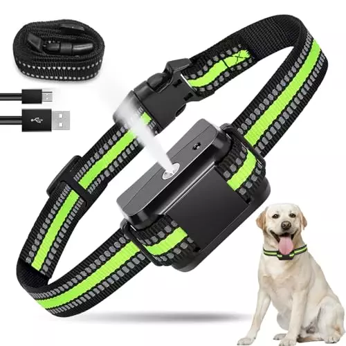 Citronella Bark Collar for Dogs, [No Citronella Refill] Level 2 Sensitivity & Spray Adjustable Citronella Dog Collar, Spray Dog Collar for L/M/S Dogs