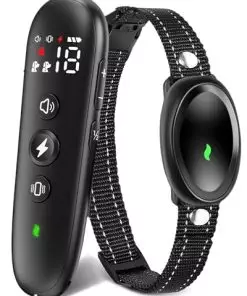 Generic Dog Training Collar, Dog Shock Collar with Remote Control – 3300 Ft, Ip67 Waterproof and 3 Adjustable Modes Collar for All Breeds of Furry Kids 8-150 Lbs, Black