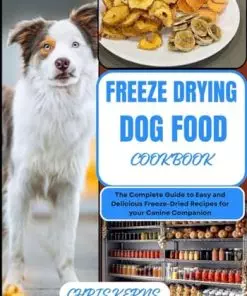 FREEZE DRYING DOG FOOD COOKBOOK: The Complete Guide to Easy and Delicious Freeze-Dried Recipes for your Canine Companion (CANINE CULINARY CHRONICLES)