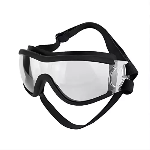 Wotendy Dog Sunglasses Dog Goggles, UV Protection Wind Protection Dust Protection Fog Protection Pet Glasses Eye Wear Protection for Medium or Large Dog