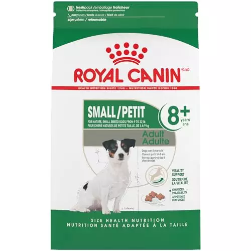 Royal Canin Small Adult 8+ Dry Dog Food, 13 lb bag