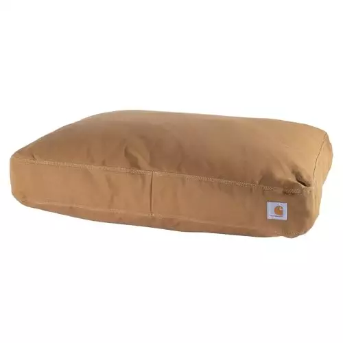 Carhartt Firm Duck Dog Bed Carhartt Brown, Large, 33″ x 41″ x 4.25″