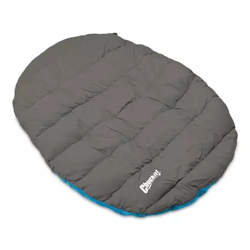 Chuckit! Travel Dog Bed (39″L x 30″W) Water Resistant, Blue