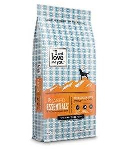 “I and love and you” Naked Essentials Chicken & Duck Grain Free Dry Dog Food, 11 LB