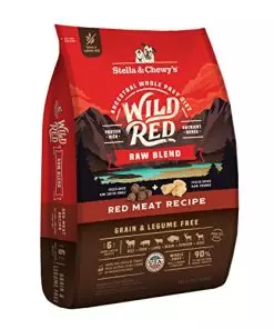 Stella & Chewy’s Wild Red Dry Dog Food Raw Blend High Protein Grain & Legume Free Red Meat Recipe, 21 lb. Bag