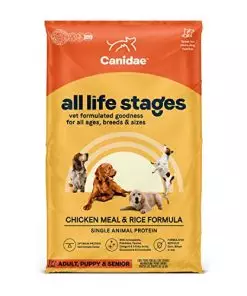 Canidae All Life Stages Premium Dry Dog Food for All Breeds, All Ages, Chicken Meal & Rice Recipe, 40 lbs