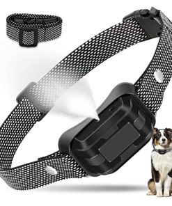 Citronella Bark Collar, [NO Refill] Automatic Stop Spray Bark Collar for Medium Large Dogs Citronella Dog Dog Bark Collar, Safety Dog Training Collar Rechargeable Anti Barking Collar