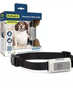 PetSafe Ultrasonic Dog Bark Training Collar for Large and Small Dogs – Static-Free Correction, Black