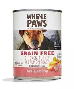 Whole Paws, Whole Paws, Chicken, Turkey and Salmon Dog Food, 13.2 Ounce