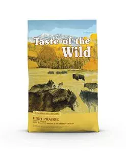 Taste of the Wild, Dry Dog Food High Prairie Canine Formula with Roasted Bison and Venison, 80 Ounce