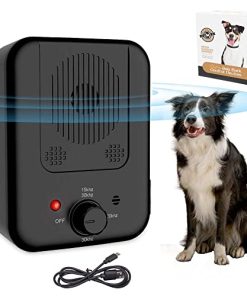 Anti Barking Device, Dog Barking Control Devices with 3 Adjustable Modes, Rechargeable Dog Barking Deterrent Control Bark for Small Medium Large Dogs, Dog Bark Training Tool Indoors Outdoors