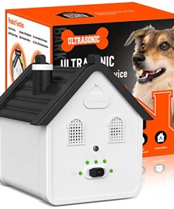 Anti Barking Device, Upgraded 50FT Dog Bark Deterrent Devices with 4 Adjustable Levels, Ultrasonic Barking Dog Silencer for Dog, Anti Barking Device for Dogs Indoor and Outdoor