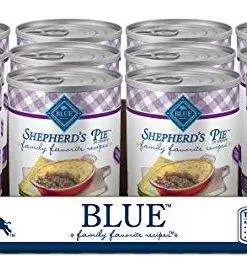 Blue Buffalo Family Favorites Natural Adult Wet Dog Food, Shepherd’s Pie 12.5-oz can (Pack of 12)