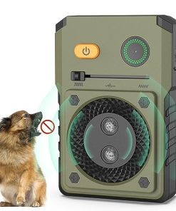 Anti Bark Device for Dogs, Dog Barking Deterrent Devices with 3 Modes, Rechargeable Anti Dog Barking Device Stop Dogs Barking 50FT Range, No Bark Device Safe for Indoors Outdoors Puppy Large Dogs