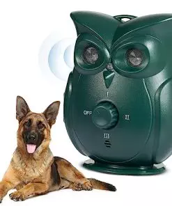 RALfos  Anti Barking Device, Ultrasonic Dog Bark Control Devices with Adjustable Ultrasonic Level Control, Stop Dog Bark Deterrents 55FT Range Outdoor Indoor