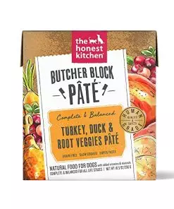 The Honest Kitchen Butcher Block Pate Turkey, Duck & Root Veggies Wet Dog Food, 10.5 oz