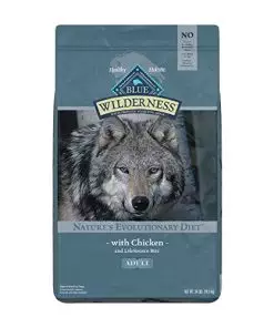 Blue Buffalo Wilderness High Protein, Natural Adult Dry Dog Food, Chicken 24-lb