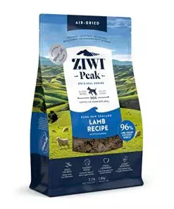 ZIWI Peak Air-Dried Dog Food – All Natural, High Protein, Grain Free and Limited Ingredient with Superfoods (Lamb, 2.2 lb)