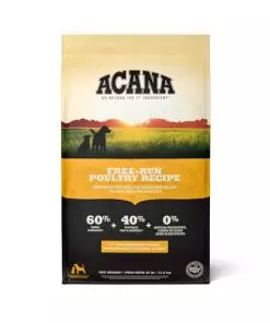 ACANA Grain Free Dry Dog Food, Free-Run Poultry Dog Food Recipe, 25lb
