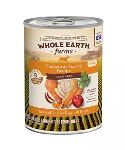 Whole Earth Farms Grain Free Chicken and Turkey Recipe Canned Dog Food