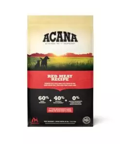 ACANA Grain Free Dry Dog Food, Red Meat Recipe, 25lb