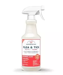 Wondercide – Flea, Tick & Mosquito Spray for Dogs, Cats, and Home – Control, Prevention, Treatment – with Natural Essential Oils – Pet and Family Safe – Peppermint 16 oz