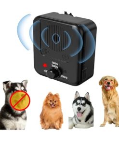2024 Smart Anti Barking Device No.1 in Middle East 50 Feet Water Proof Deterrent Device Indoor & Outdoor Rechargable Ultrasonic Dog Bark Control Device Dog Silencer Bark Box Stop Neighbor Dog Bark