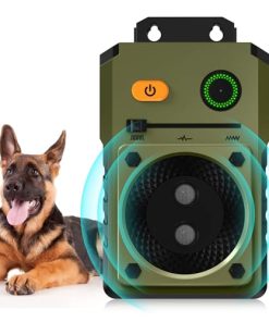 Qulsxxer Anti Barking Device, 50FT Ultrasonic Dog Barking Control Devices, Rechargeable Bark Deterrent Devices Bark Box for Outdoor/Indoor Dog Use, 3 Modes Dog Barking Silencer Safe for Dogs & People