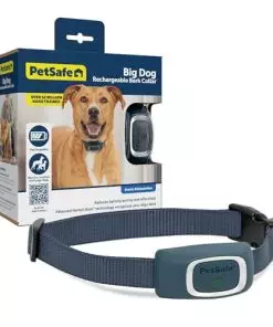 PetSafe Rechargeable Bark Collar, 15 Levels of Automatically Adjusting Static Correction – Rechargeable, Waterproof – Reduces Barking and Whining – for Small, Medium, and Large Dogs over 8 lb