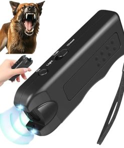 Ultrasonic Dog Repeller, 2024 Upgrade Anti Barking Devices Super Ultrasonic Dog Chaser Dog Bark Deterrent Device Bark Box Sonic Barking Deterrent Devices for Indoor Outdoor Use