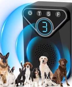 1500 mAh Rechargeable Anti Barking Device for Dogs Indoor Up to 50 Ft Range, Dog Bark Deterrent Devices Dog Training & Behavior Aids, 9 Modes Bark Box Dog Barking Control Devices Safe for Humans, Dogs