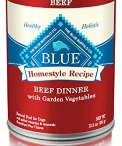 Blue Buffalo Homestyle Recipe Natural Adult Wet Dog Food, Beef 12.5 Oz